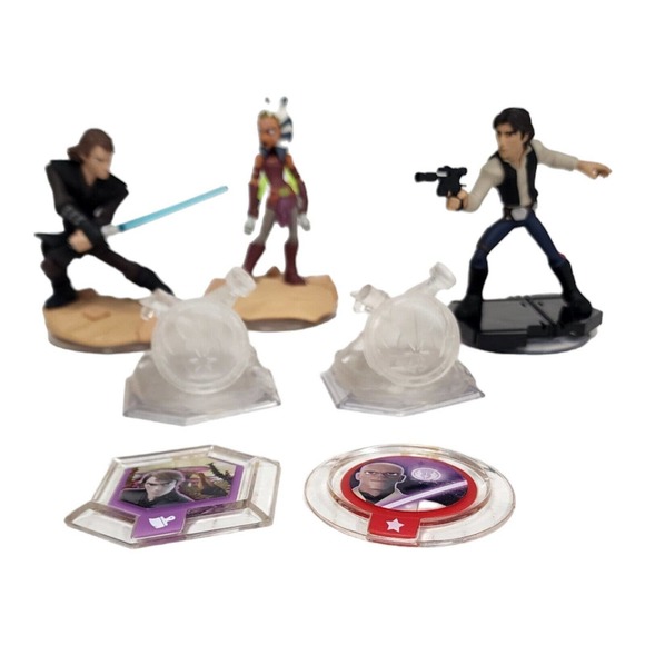 Disney Toys Disney Infinity Star Wars Character Lot 7 Mace Windu